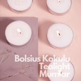 Kızılcık Kokulu, Karışık Renkli 3,5 Saat Yanma Süreli Tealight Mum (30'lu Paket) - Herseyben.deAmbiansbolsius